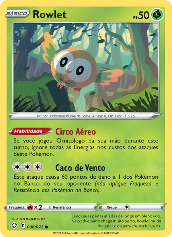 Rowlet – Pokémon TCG