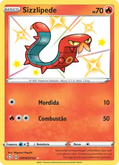 Sizzlipede – Carta Pokémon TCG