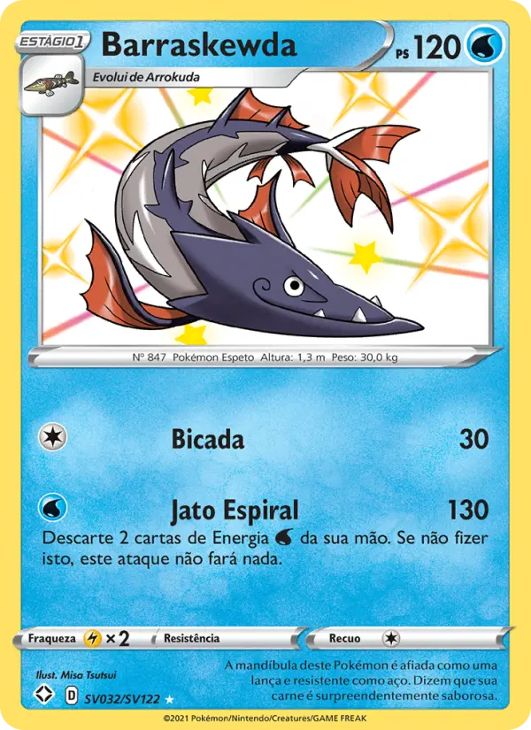Barraskewda – Pokémon TCG