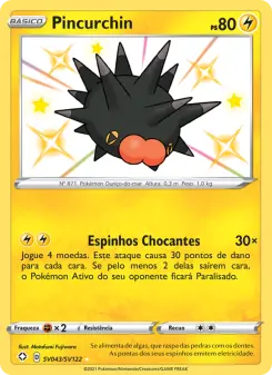 Pincurchin – Carta Pokémon TCG