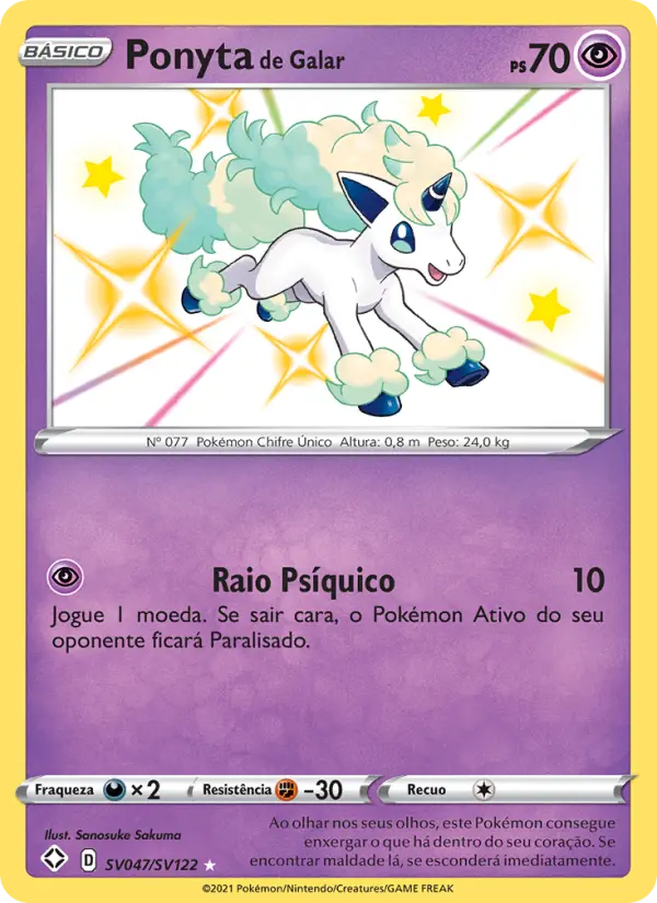 Ponyta de Galar – Pokémon TCG