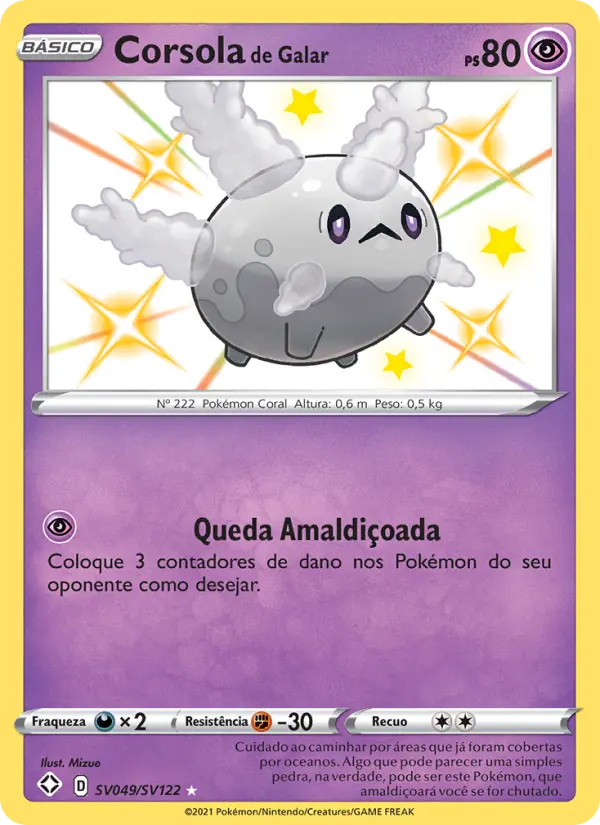 Corsola de Galar – Pokémon TCG