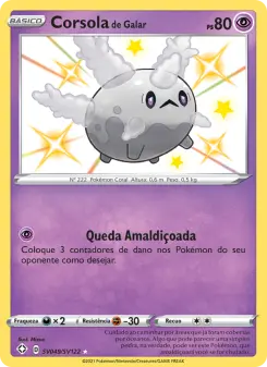 Corsola de Galar – Carta Pokémon TCG