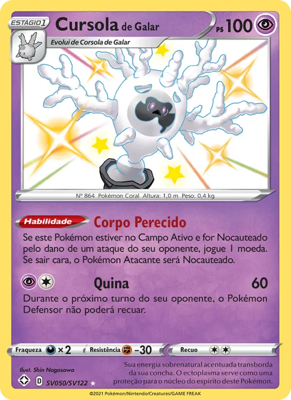 Cursola de Galar – Pokémon TCG
