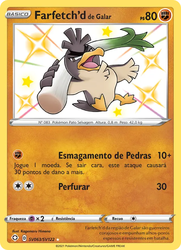 Farfetch'd de Galar – Pokémon TCG