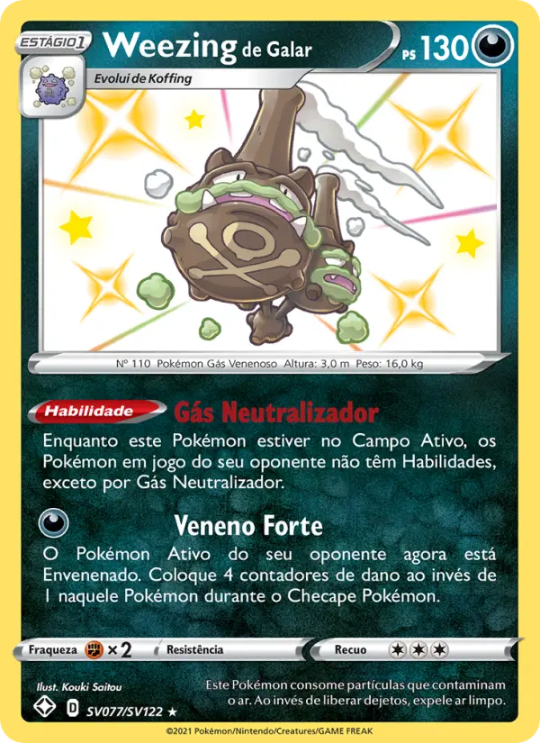 Weezing de Galar – Pokémon TCG