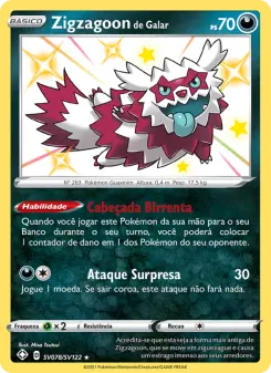 Zigzagoon de Galar – Carta Pokémon TCG