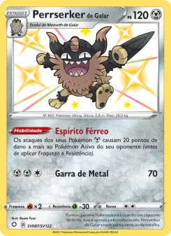 Perrserker de Galar – Carta Pokémon TCG