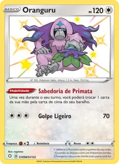 Oranguru – Carta Pokémon TCG