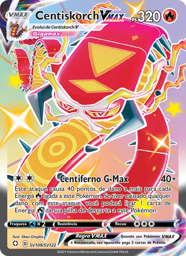 Centiskorch VMAX – Pokémon TCG