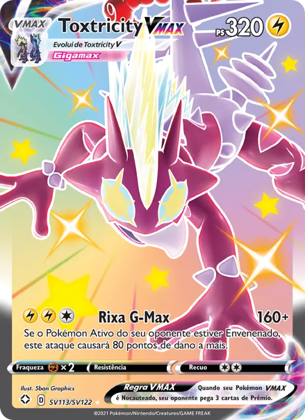 Toxtricity VMAX – Pokémon TCG