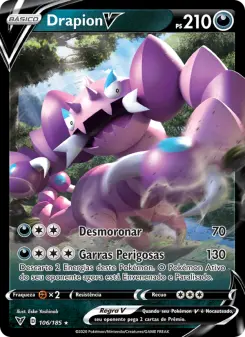 Drapion V – Carta Pokémon TCG