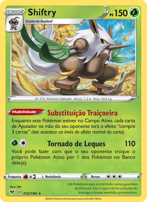 Shiftry – Pokémon TCG