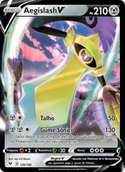 Aegislash V – Carta Pokémon TCG