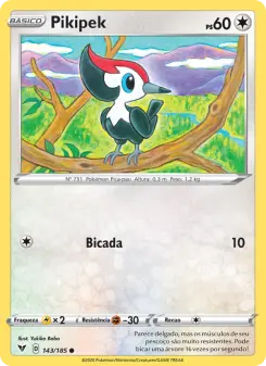 Pikipek – Carta Pokémon TCG