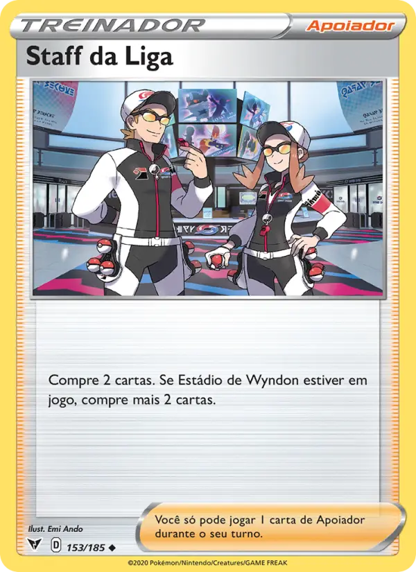 Staff da Liga – Pokémon TCG