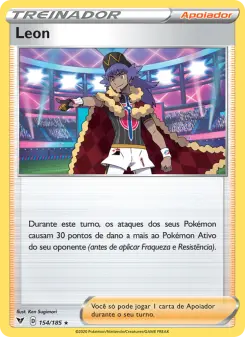 Leon – Carta Pokémon TCG