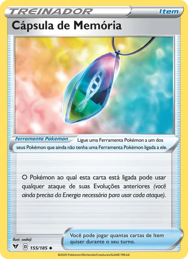 Cápsula de Memória – Pokémon TCG