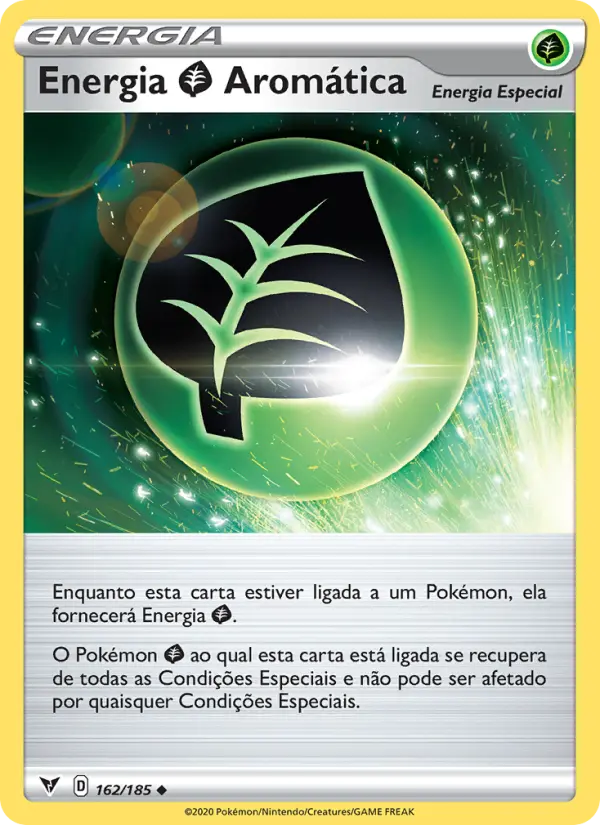Energia Grass Aromática – Pokémon TCG