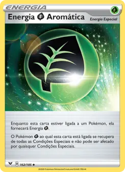 Energia Grass Aromática – Carta Pokémon TCG