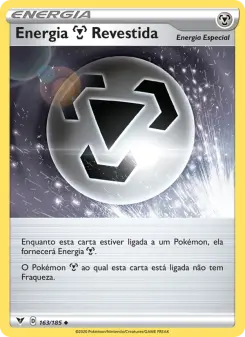 Energia Metal Revestida – Carta Pokémon TCG