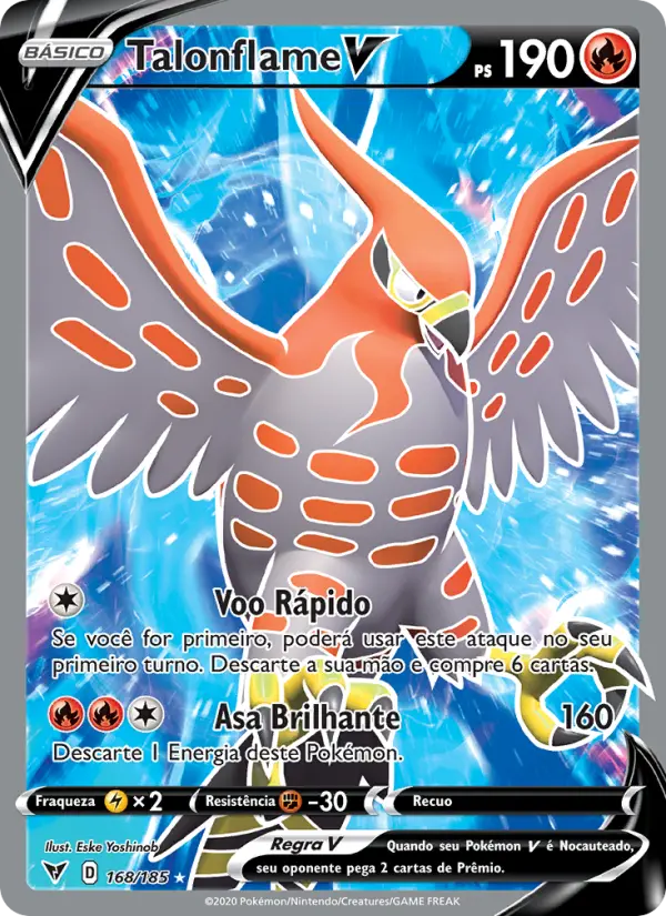Talonflame V – Pokémon TCG