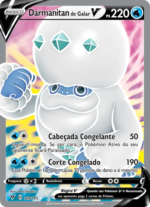 Darmanitan de Galar V – Pokémon TCG