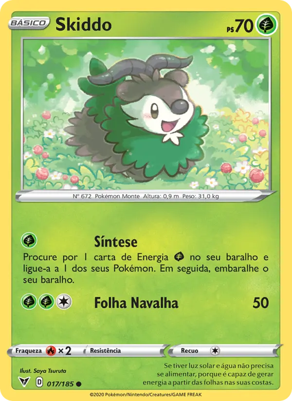 Skiddo – Pokémon TCG