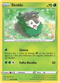 Skiddo – Carta Pokémon TCG