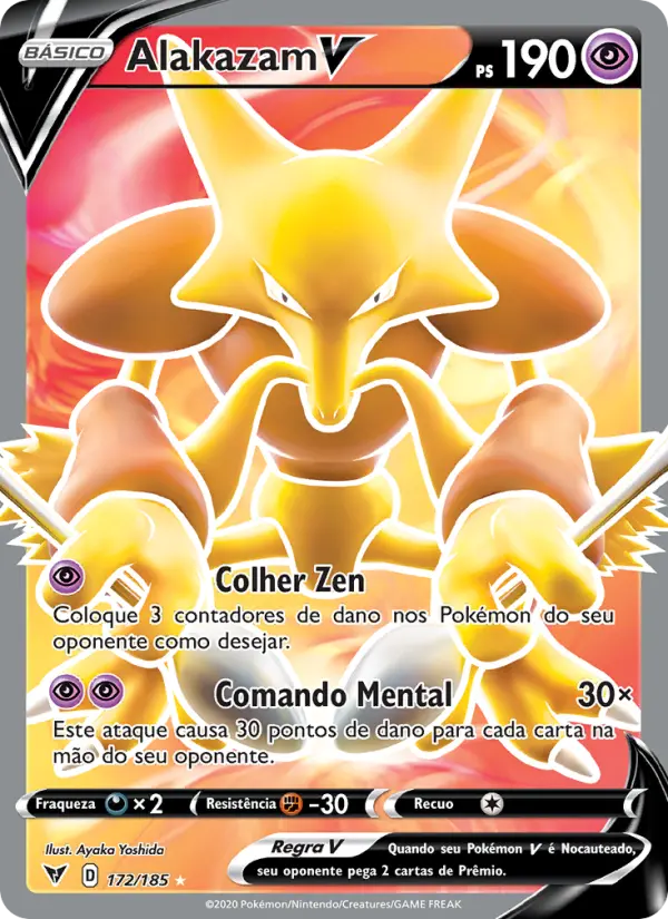 Alakazam V – Pokémon TCG