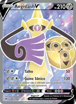 Aegislash V – Carta Pokémon TCG