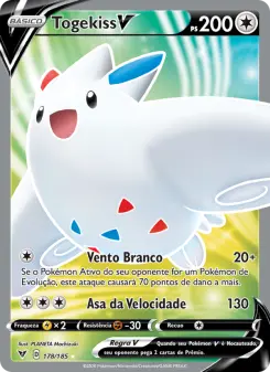 Togekiss V – Carta Pokémon TCG