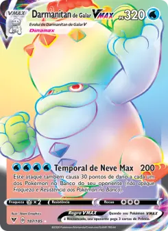Darmanitan de Galar VMAX – Carta Pokémon TCG