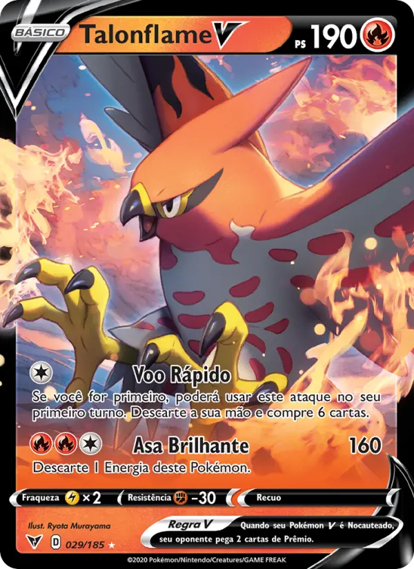 Talonflame V – Pokémon TCG
