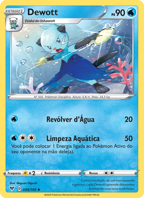 Dewott – Pokémon TCG
