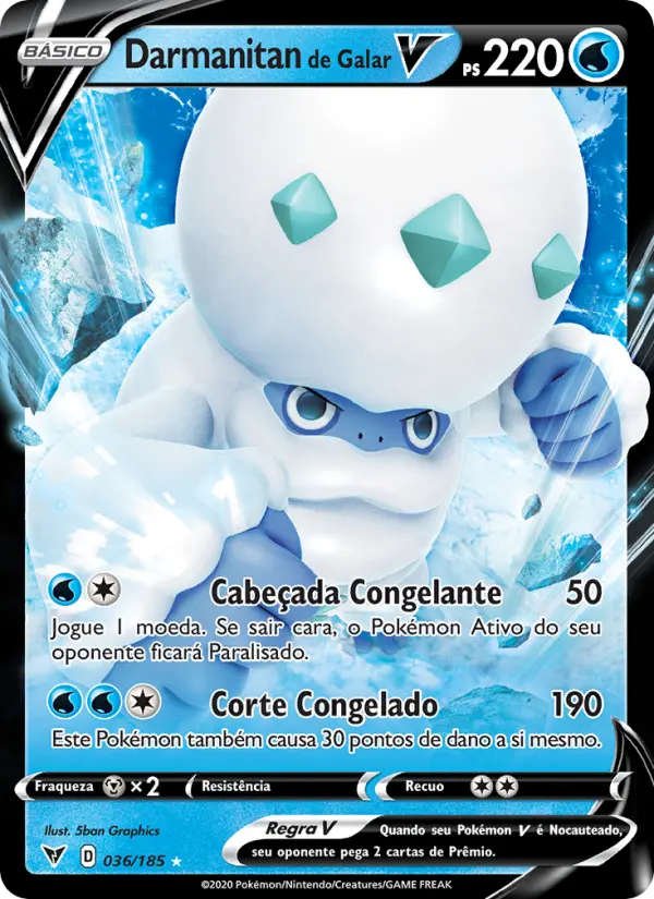 Darmanitan de Galar V – Pokémon TCG