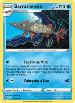 Barraskewda – Carta Pokémon TCG