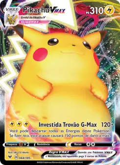 Pikachu VMAX – Carta Pokémon TCG