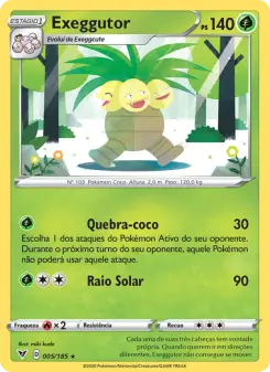 Exeggutor – Carta Pokémon TCG