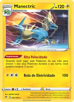 Manectric – Carta Pokémon TCG