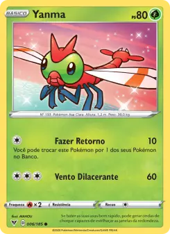 Yanma – Carta Pokémon TCG