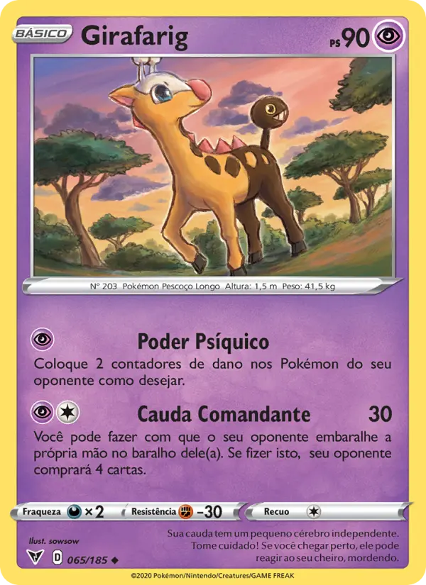 Girafarig – Pokémon TCG