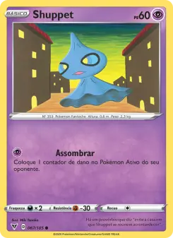 Shuppet – Carta Pokémon TCG