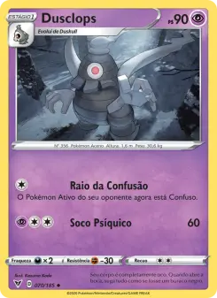 Dusclops – Carta Pokémon TCG