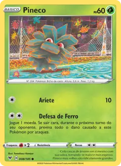 Pineco – Carta Pokémon TCG