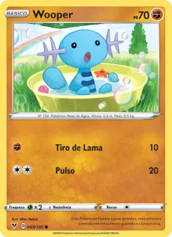 Wooper – Carta Pokémon TCG