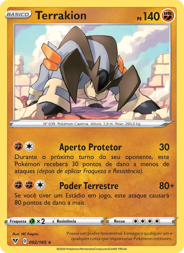 Terrakion – Pokémon TCG