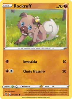 Rockruff – Carta Pokémon TCG