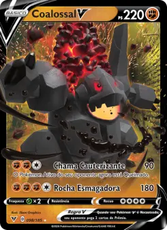 Coalossal V – Carta Pokémon TCG