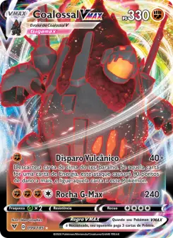 Coalossal VMAX – Carta Pokémon TCG